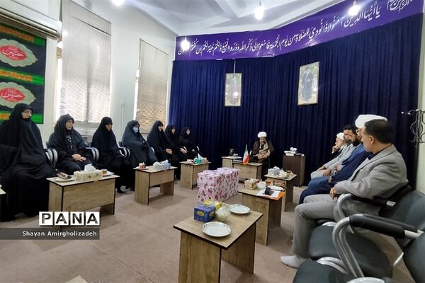 مراسم تجلیل و تقدیر از روحانیون طرح امین شهرستان‌قرچک