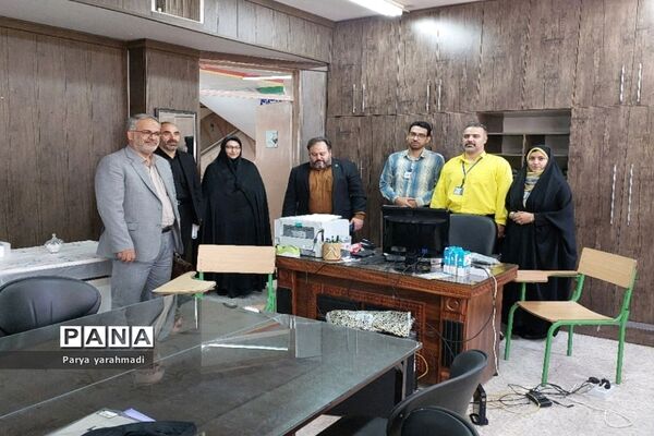 بازدید وزارتی اعضای ستاد پروژه مهر در شهرستان ورامین