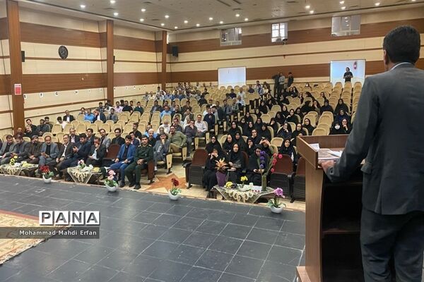 تکریم و معارفه مدیر آموزش و پرورش شهرستان آباده