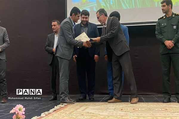 تکریم و معارفه مدیر آموزش و پرورش شهرستان آباده