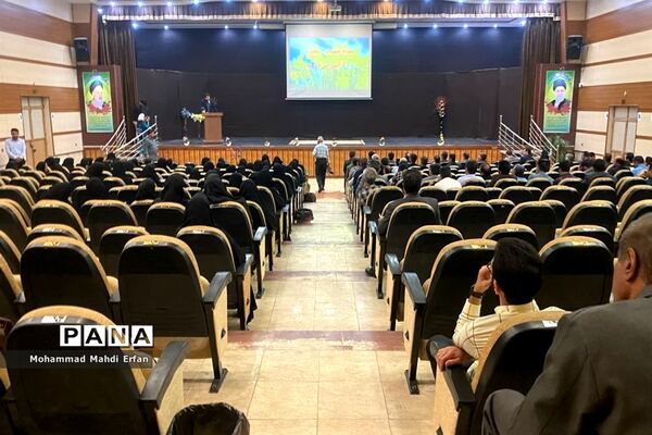 تکریم و معارفه مدیر آموزش و پرورش شهرستان آباده
