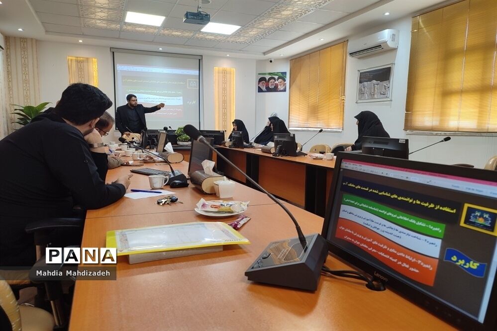 جلسه نشست و کارگاه آموزشی مشاوران جوان استانی، تمام نواحی آموزش و پرورش مشهد