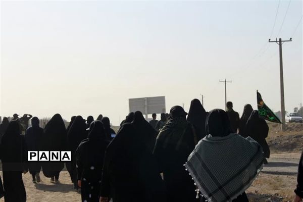 پای پیاده تا حرم  امام رضا (ع)