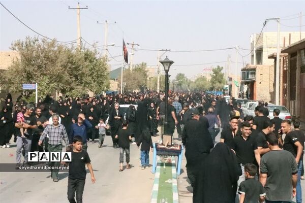 مراسم پیاده روی حرم تا حرم در ابرکوه