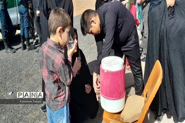 مراسم پیاده‌روی رضویّون به‌مناسبت سالروز شهادت امام رضا (ع) در شهرستان بام و صفی‌آباد