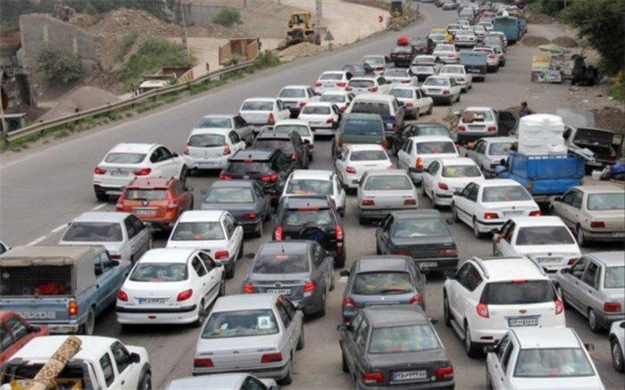 ترافیک سنگین در محورهای شمال کشور