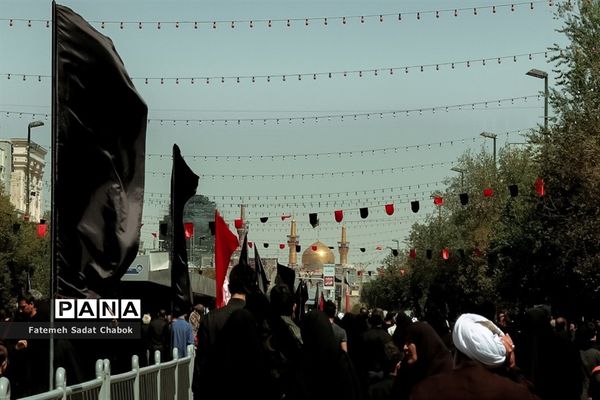 عزاداری مردم مشهد در دهه آخر صفر