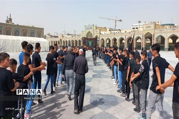 مراسم  عزاداری دهه آخر صفر درحرم امام رضا( ع)