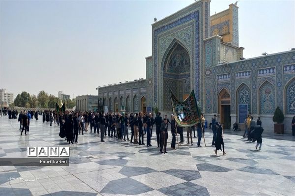 مراسم  عزاداری دهه آخر صفر درحرم امام رضا( ع)