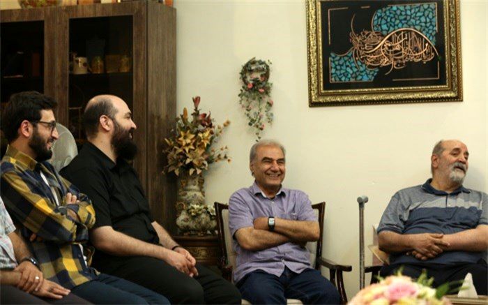 مدیران سازمان سینمایی سوره به دیدار جمال شورجه رفتند