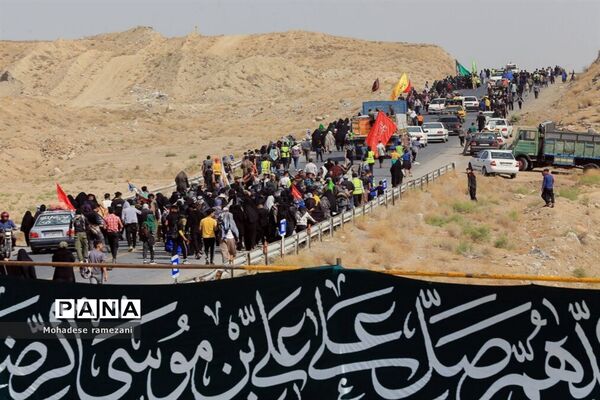 پیاده روی به عشق شاه خراسان