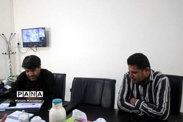جلسه هماهنگی جشنواره  جام پرچم  در بخشداری چغادک  شهرستان بوشهر