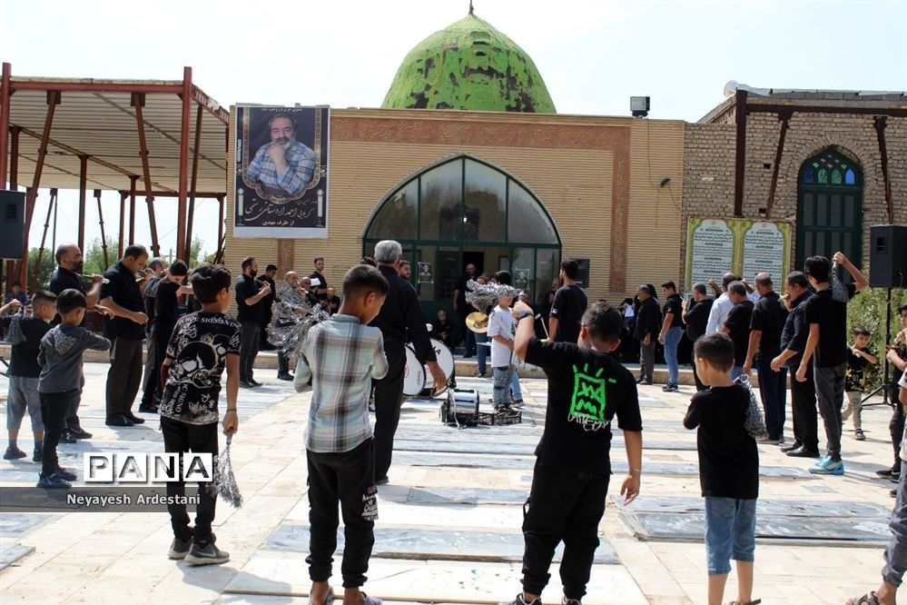 برپایی عزاداری شهادت امام حسن مجتبی (ع)  و رحلت پیامبر اکرم(ص) در روستای رستم آباد