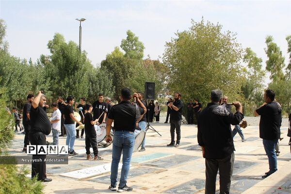 برپایی عزاداری شهادت امام حسن مجتبی (ع)  و رحلت پیامبر اکرم(ص) در روستای رستم آباد