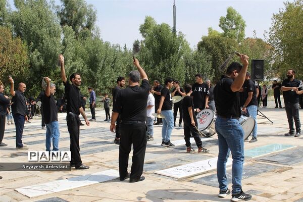 برپایی عزاداری شهادت امام حسن مجتبی (ع)  و رحلت پیامبر اکرم(ص) در روستای رستم آباد