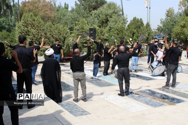 برپایی عزاداری شهادت امام حسن مجتبی (ع)  و رحلت پیامبر اکرم(ص) در روستای رستم آباد