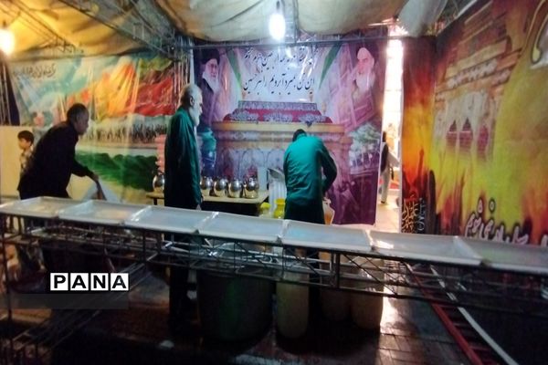 مراسم عزاداری شب شهادت امام حسن مجتبی  و رحلت پیامبر اکرم از میدان ۱۵ خرداد تا حرم مطهر رضوی