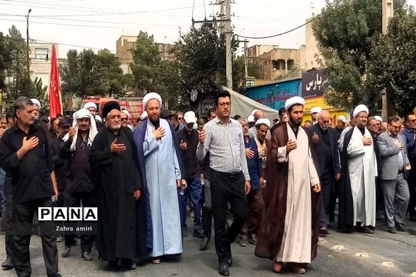 راهپیمایی ۲۸ صفر در شهرستان رباط‌کریم