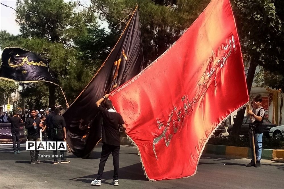 راهپیمایی ۲۸ صفر در شهرستان رباط‌کریم