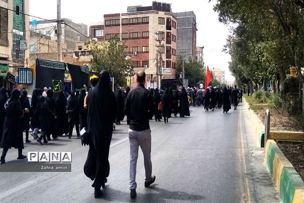 راهپیمایی ۲۸ صفر در شهرستان رباط‌کریم