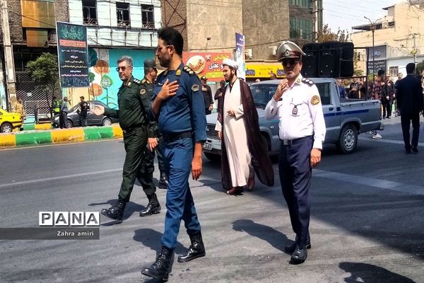 راهپیمایی ۲۸ صفر در شهرستان رباط‌کریم
