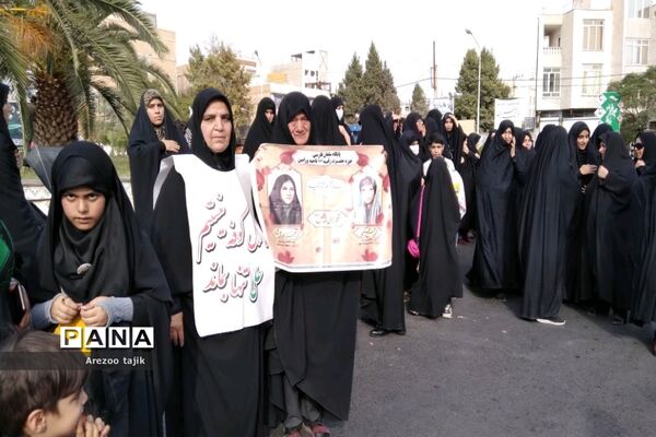 مراسم تشییع شهید گمنام در شهرستان‌ورامین