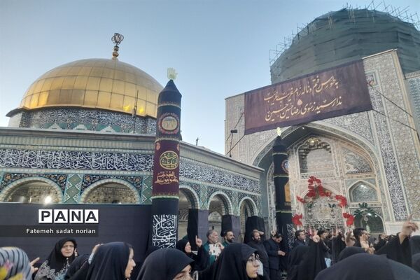 اولین اجتماع عزاداران نوجوان کشور در صحن قدس حرم مطهر رضوی