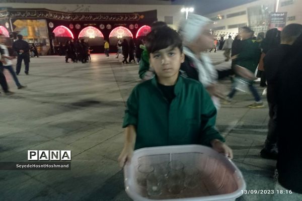 حضور پرشور محبان اهل بیت در مشهد مقدس و برپایی موکب‌های پذیرایی از زائران