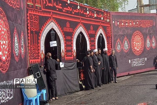 عزاداری مردم شوش در ایام سوگواری پایان ماه صفر
