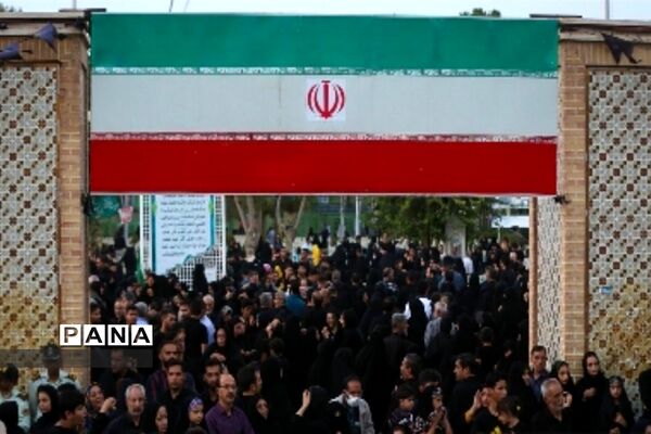 حال و هوای گلستان شهدا در روز ۲۸صفر