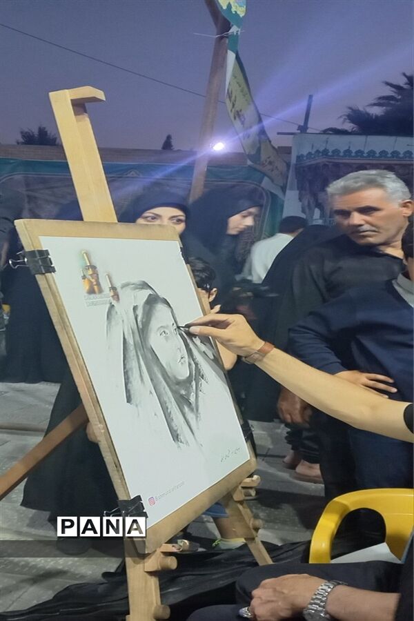 حال و هوای گلستان شهدا در روز ۲۸صفر