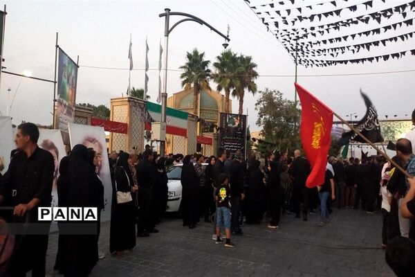 حال و هوای گلستان شهدا در روز ۲۸صفر