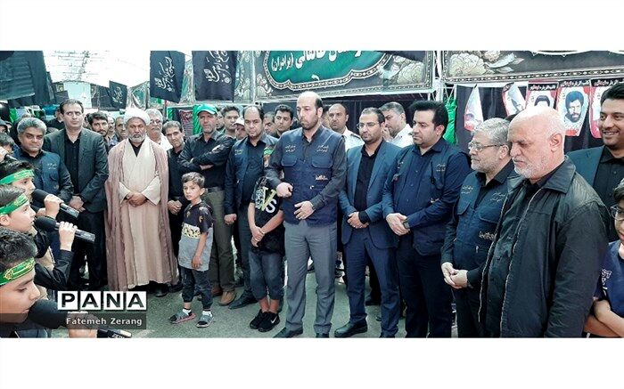 استقبال از  زائران با پای پیاده در راه مشهد الرضا / فیلم