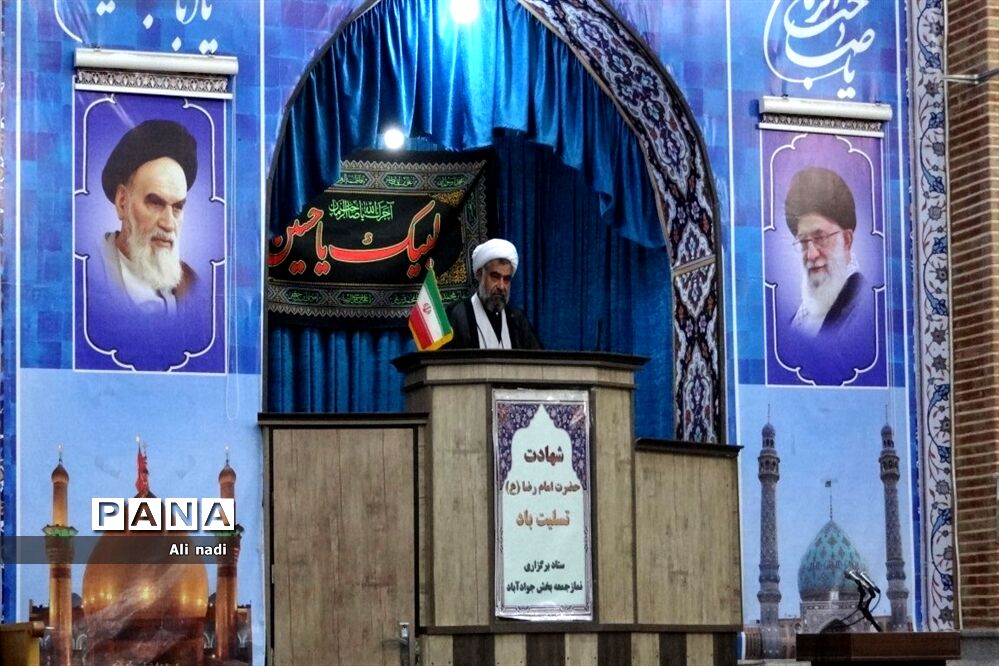 برگزاری نماز عبادی سیاسی جمعه در شهر جوادآباد