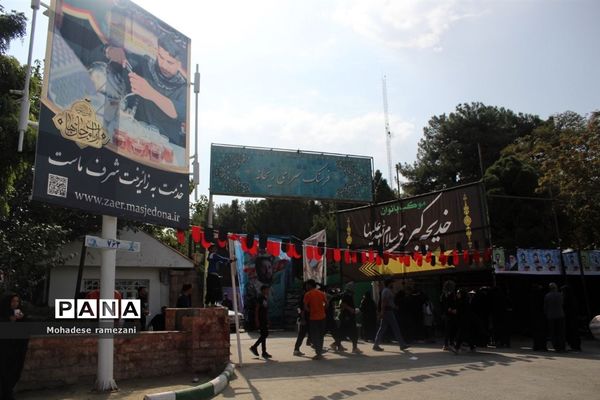 قاب‌هایی از موکب بانوان خدیجه کبری (س)