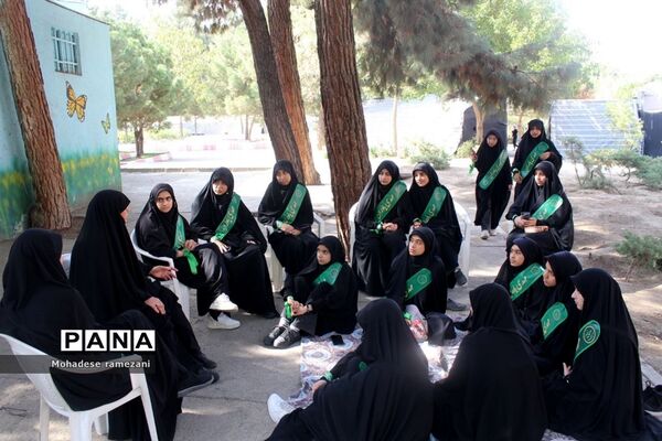 قاب‌هایی از موکب بانوان خدیجه کبری (س)