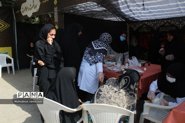 قاب‌هایی از موکب بانوان خدیجه کبری (س)