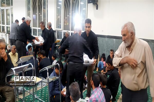 آیین سوگواری امام رئوف در آرامگاه سید حمزه کاشمر