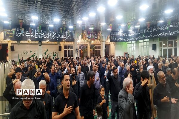 آیین سوگواری امام رئوف در آرامگاه سید حمزه کاشمر