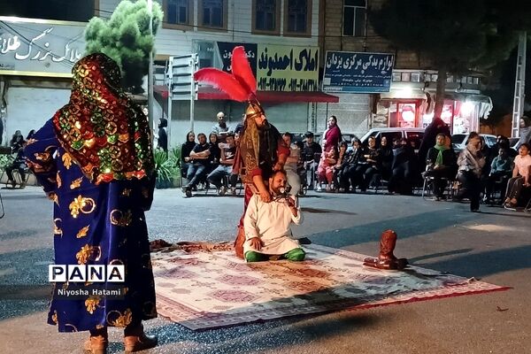 اجرای تعزیه‌خوانی در بهارستان‌دو