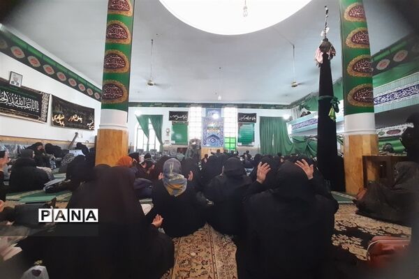 پیاده‌روی کاروان دختران ضیافت آسمانی شهرستان گلبهار