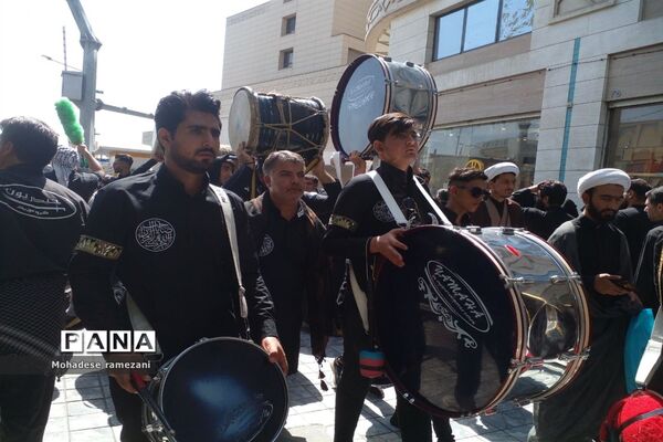 عزاداری زائران و مجاوران رضوی
