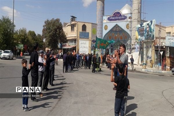 مراسم پیاده‌روی و سینه‌زنی به مناسبت شهادت امام رضا (ع)