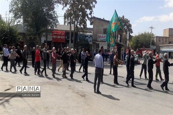 مراسم پیاده‌روی و سینه‌زنی به مناسبت شهادت امام رضا (ع)