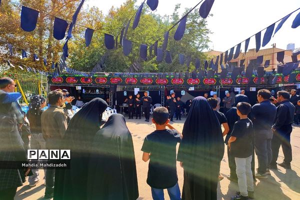 برپایی موکب خدمت‌رسانی شورای هماهنگی مدارس و مراکز غیردولتی مشهد الرضا در دهه آخر صفر