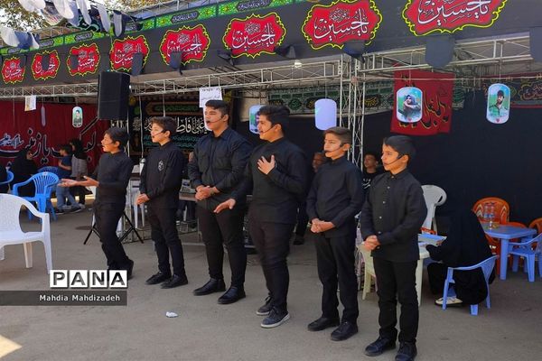 برپایی موکب خدمت‌رسانی شورای هماهنگی مدارس و مراکز غیردولتی مشهد الرضا در دهه آخر صفر