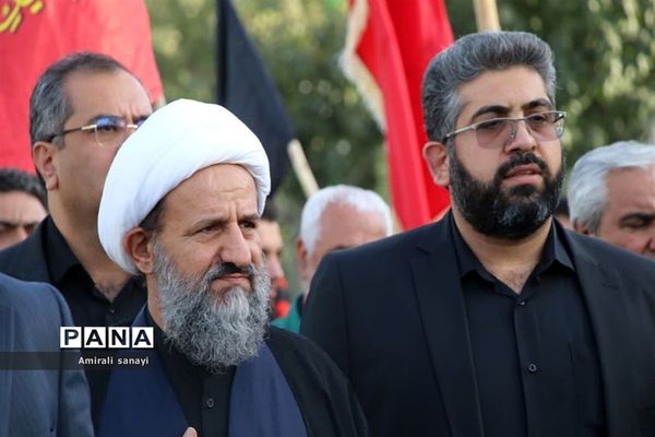 مراسم راهپیمایی عزاداری امام رضا (ع) در شهرستان‌قرچک