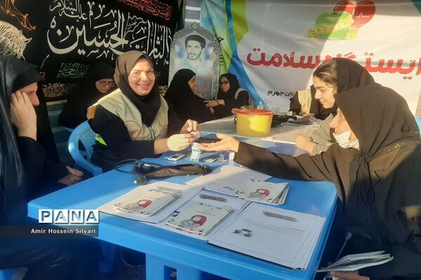 برگزاری مراسم پیاده‌روی حرم تا حرم در جهرم