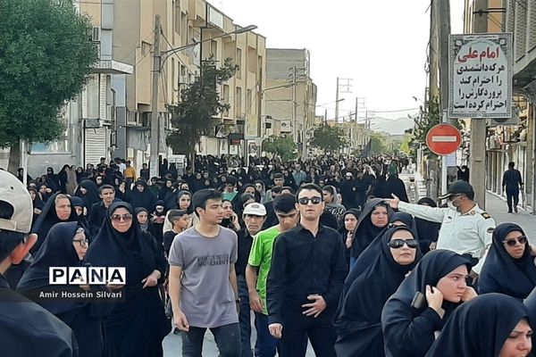 برگزاری مراسم پیاده‌روی حرم تا حرم در جهرم