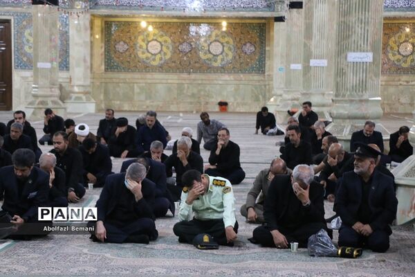 دسته عزاداری خادمان حرم خواهر در سوگ شهادت برادر
